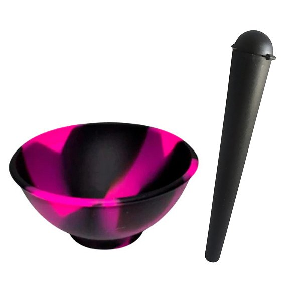 Kit Cuia de Silicone e Portabeck Tubo