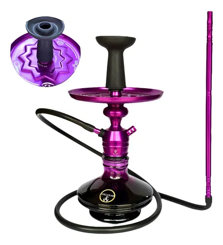 KIT NARGUILE TRITON COMPLETO  - ROXO