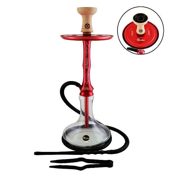 Narguile Al Farid Storm -  Vermelho