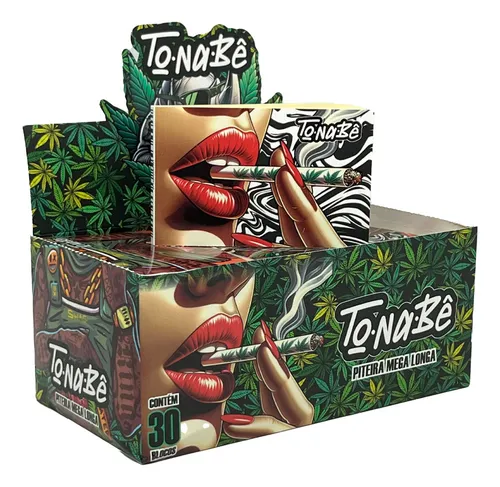 Caixa Piteira ToNaBê Mega Longa 8x5,5 Atacado -  C/30 Blocos