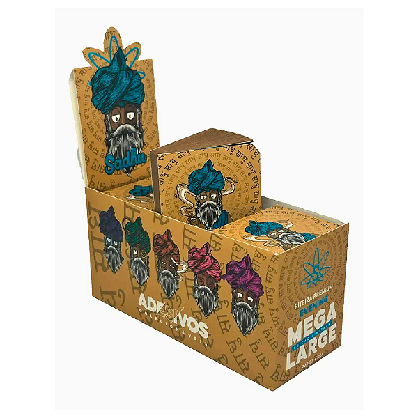 Caixa Piteira Sadhu Mega Large Evening Vergê Atacado - 24 Blocos