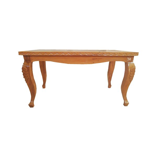 Mesa de Jantar  Entalhada com Pé Chipandelle