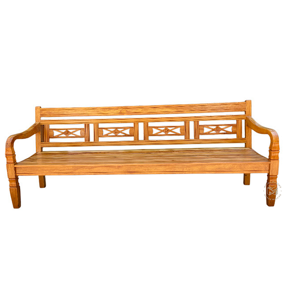 Banco Namoradeira Flor Cinco Lugares