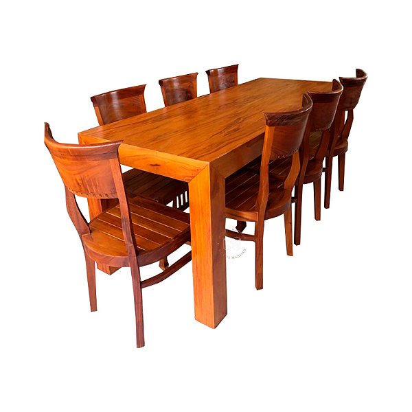 Jogo de Mesa Meia Esquadria com Cadeira Inglesa