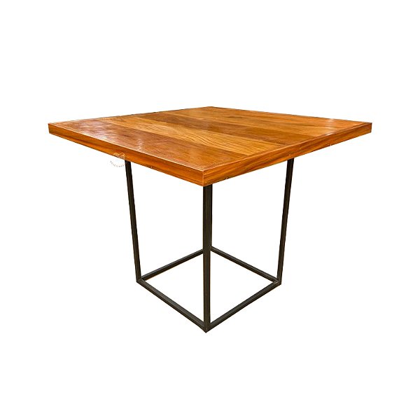 Mesa Quadrada Estilo Industrial