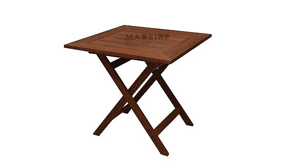 Mesa Quadrada Dobrável  "APENAS DUAS DISPONÍVEIS"