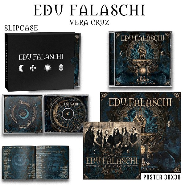 Edu Falaschi - CD Slipcase - Vera Cruz