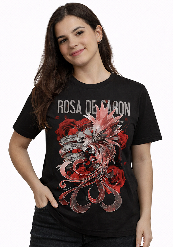 Camiseta - Rosa de Saron - "Fênix"
