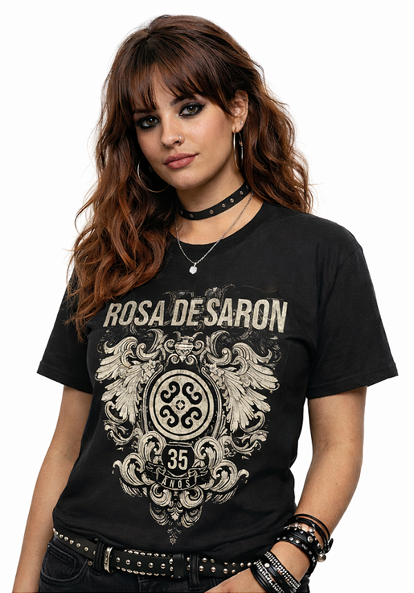 Camiseta - Rosa de Saron - 35 Anos