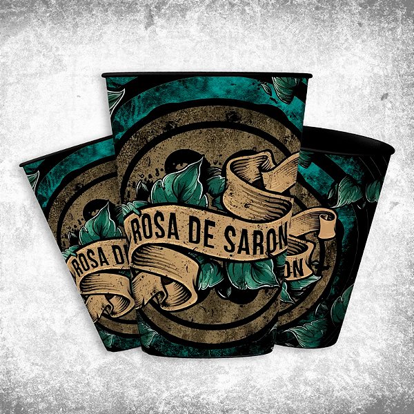 Rosa de Saron - Copo "FLAG" - 550 ml