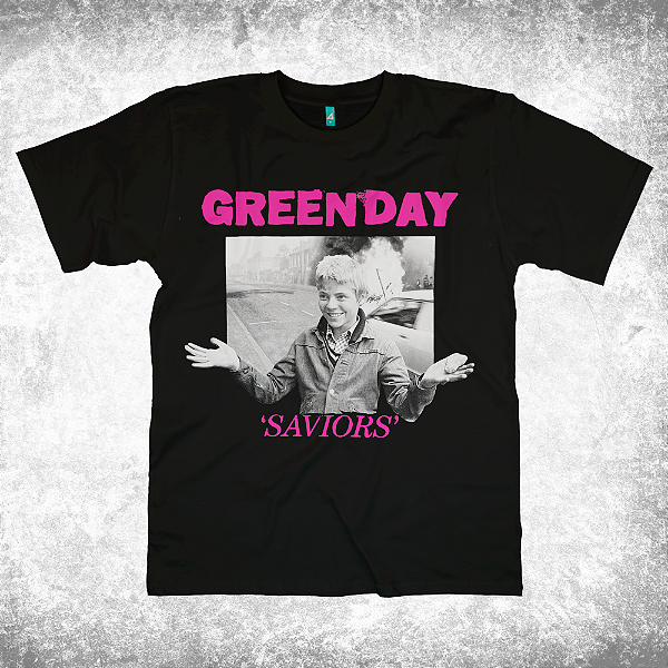 Camiseta - Green Day Brasil - "Saviors"