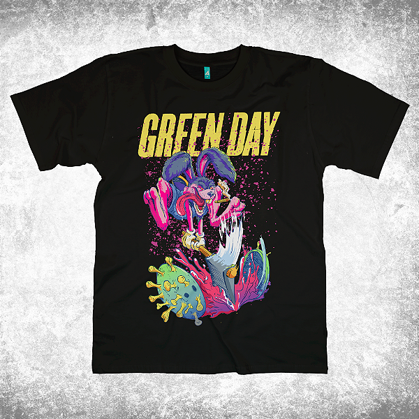 Camiseta - Green Day Brasil - "Covid Kiil"