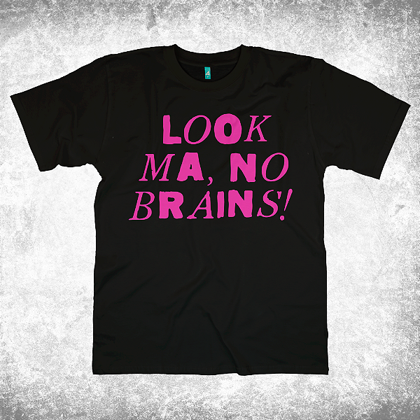 Camiseta - Green Day Brasil - "Look Ma, No Brains"