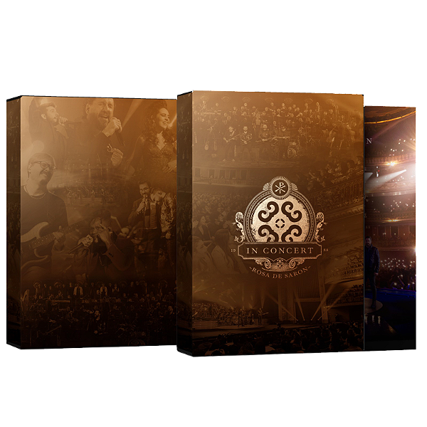 CD/DVD - Rosa de Saron "In Concert" - Digibook de Luxo [Últimas Unidades]