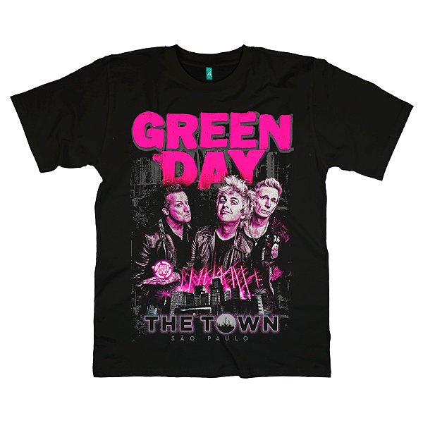 Camiseta - Green Day Brasil - The Town