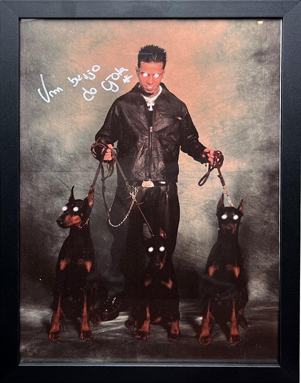 Quadro Autografado - Cjota