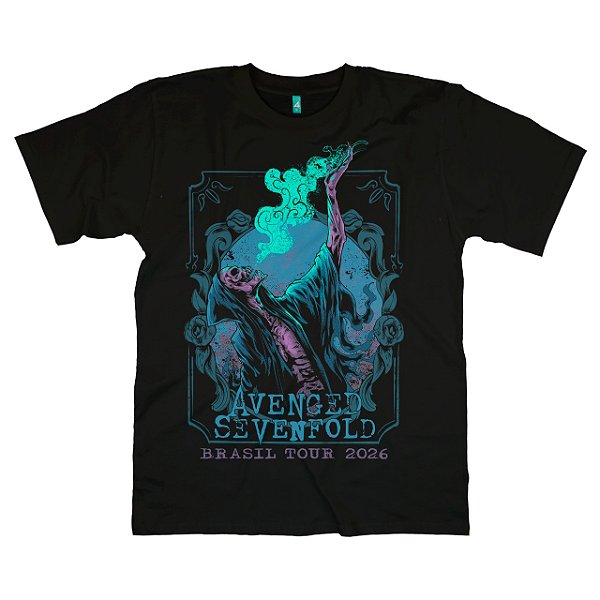 Camiseta Avenged Sevenfold Brasil Tour 2026