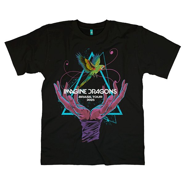 Camiseta Imagine Dragons Brasil Tour 2025