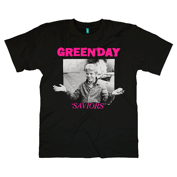 Camiseta Green Day Saviors