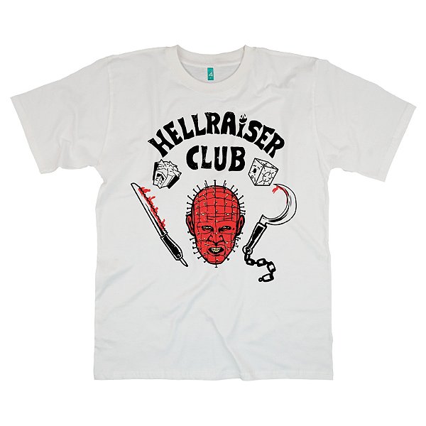 Camiseta Hellraiser Club [Stranger Things + Hellraiser]