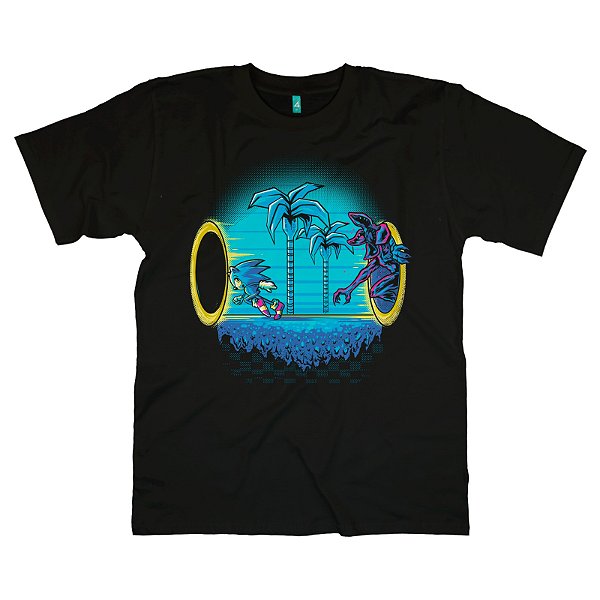 Camiseta Stranger Portal [Sonic + Stranger Things]