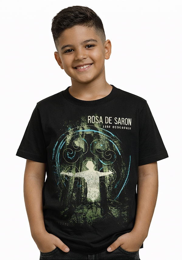 Camiseta Infantil - Rosa de Saron - Pra Descobrir