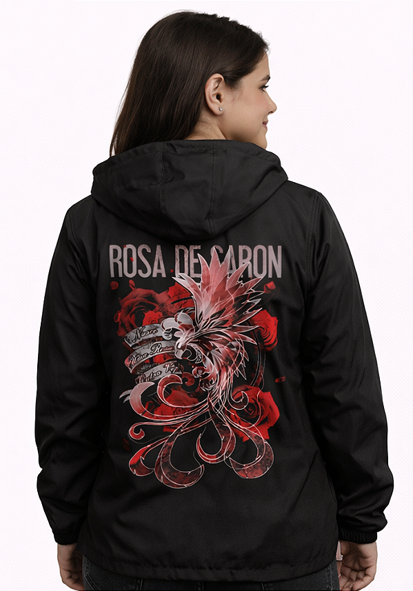 Blusa Corta Vento - Rosa de Saron - Fênix