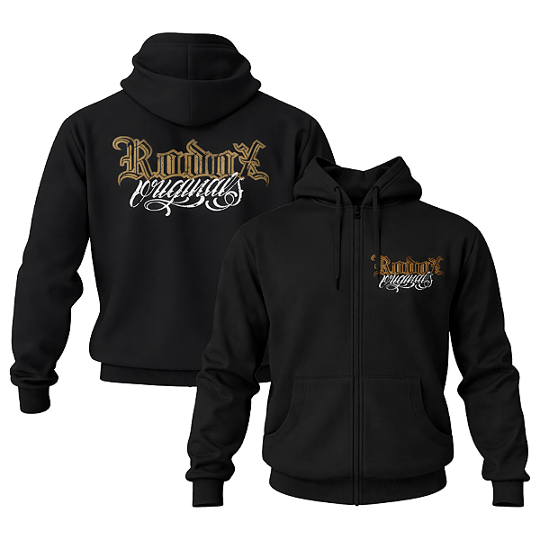 Blusa Moletom c/ Zíper - Rodox - Grunge