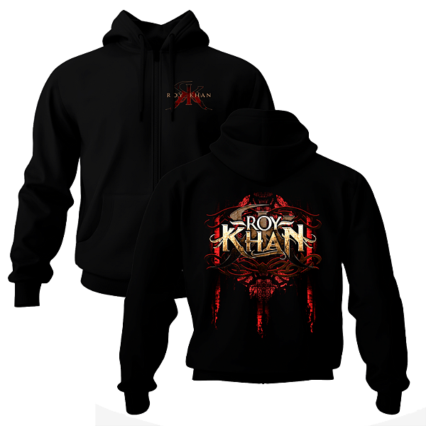 Blusa Moletom c/ Zíper - Roy Khan - RK Red