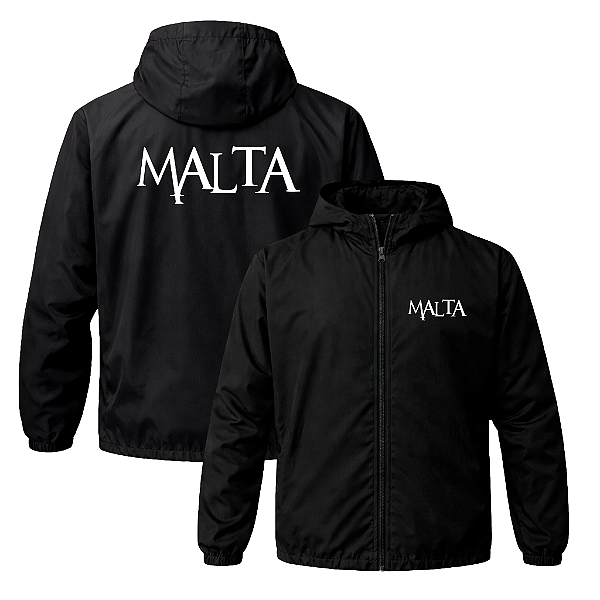 Blusa Corta Vento - Malta - Logo