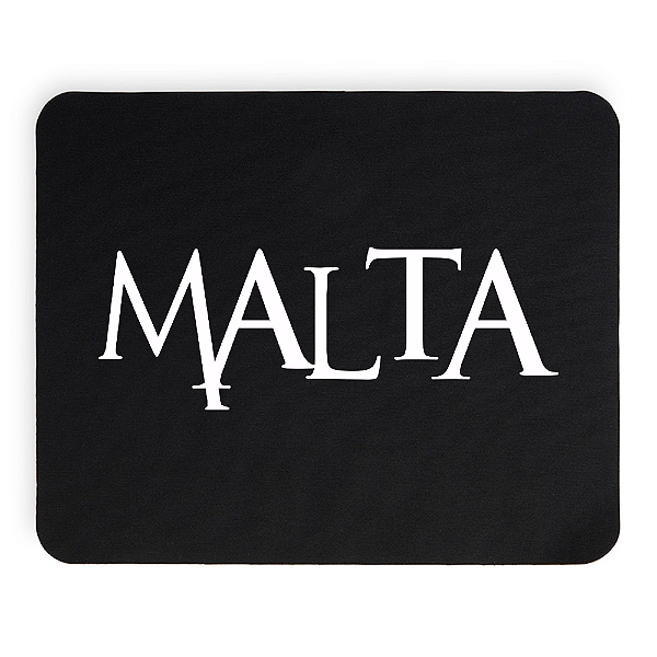 Mousepad - Malta - Logo Branco
