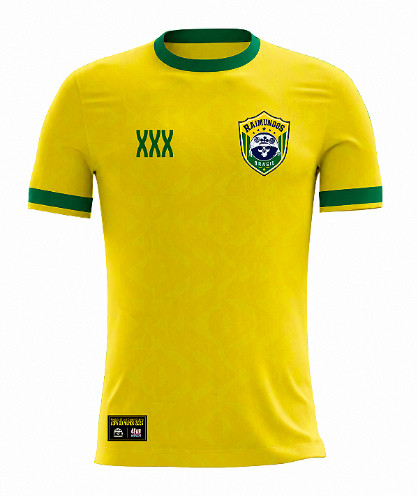 Camisa Futebol - Raimundos - Brasil Copa 2026