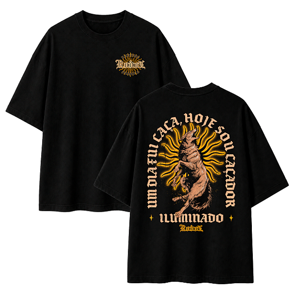Oversized - Rodox - Iluminado [Preta]