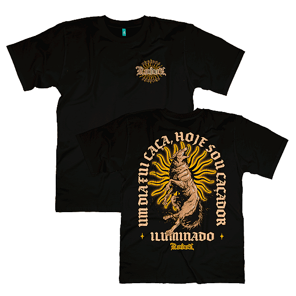 Camiseta - Rodox - Iluminado [Preta]
