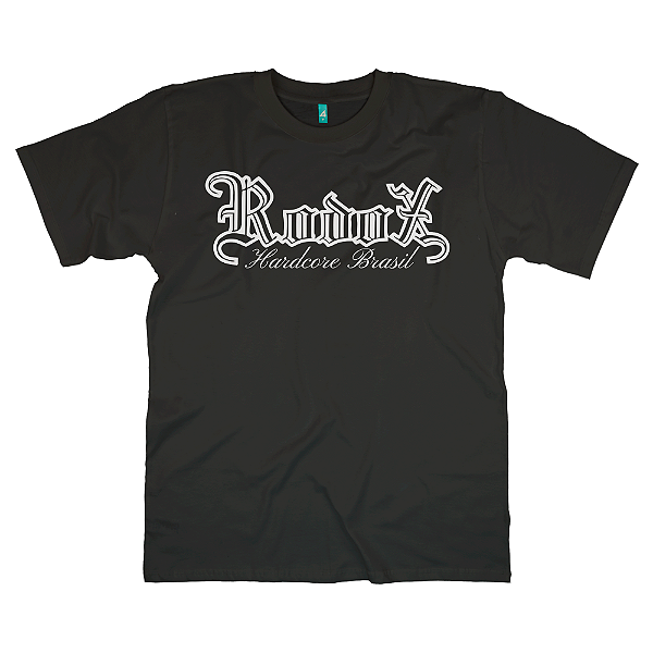 Camiseta - Rodox - Hardcore Brasil [Grafite]