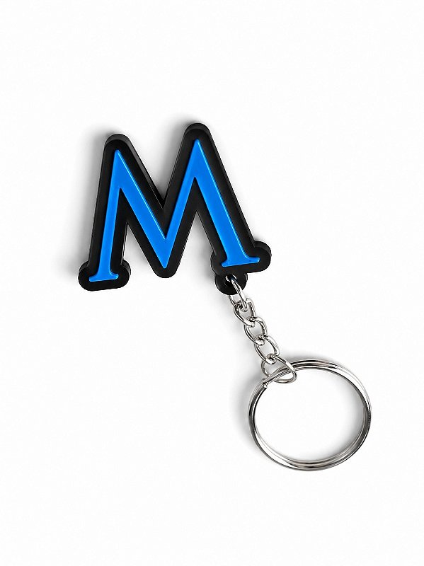 Chaveiro 3D - Malta - M Azul