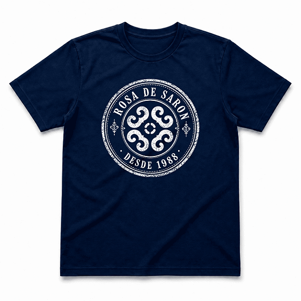 Camiseta - Rosa de Saron - Seal [Azul Marinho]