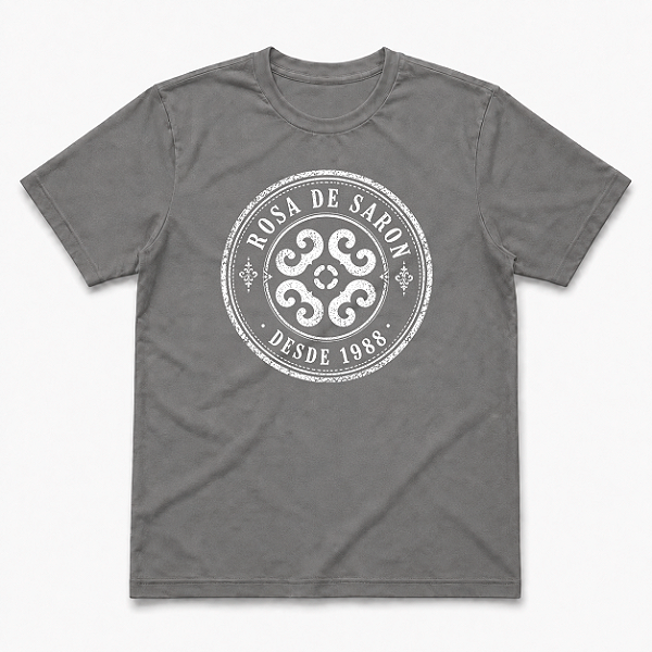 Camiseta - Rosa de Saron - Seal [Cinza]