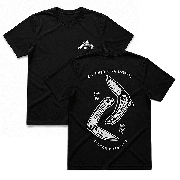 Camiseta - Victor Pradella - Canivetes [Preto]