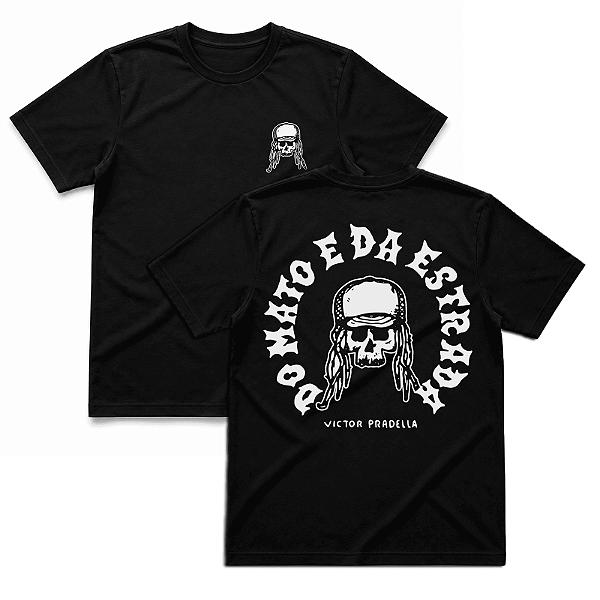 Camiseta - Victor Pradella - Caveira [Preto]