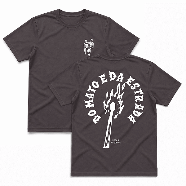 Camiseta - Victor Pradella - Fósforo [Chumbo]