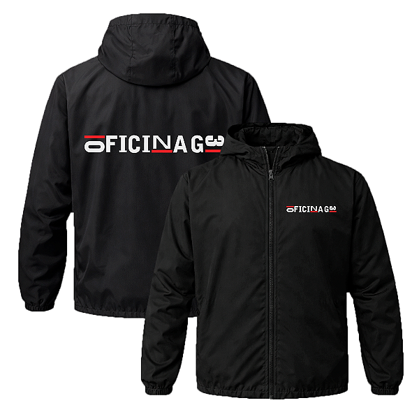 Blusa Corta Vento - Oficina G3 - Logo