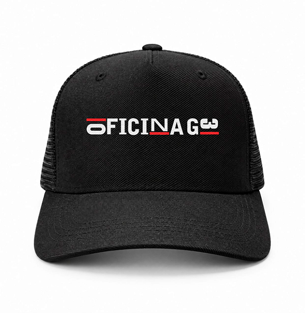 Boné Trucker - Oficina G3 - Logo
