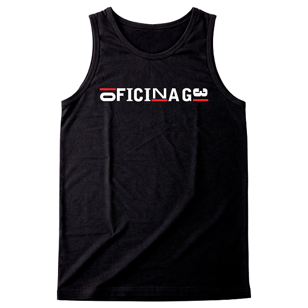 Camiseta Regata - Oficina G3 - Logo