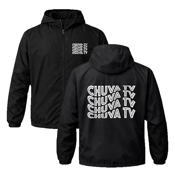 Blusa Corta Vento - Chuva TV - Logo