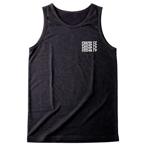 Camiseta Regata - Chuva TV - Logo Mini