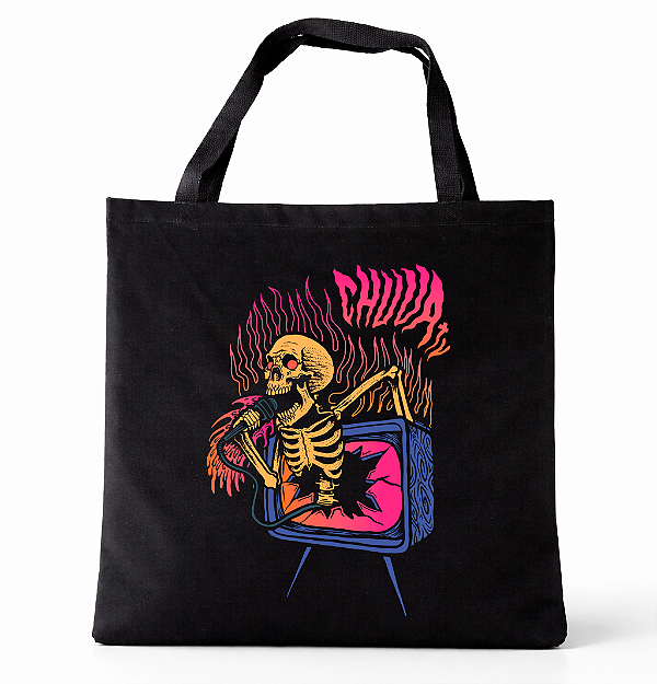 Ecobag - Chuva TV - TV Skull