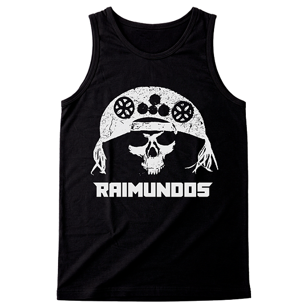 Camiseta Regata - Raimundos - Logo Caveira