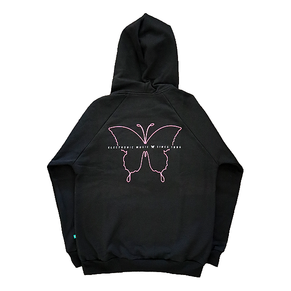 Moletom XXXPERIENCE Butterfly - Preto