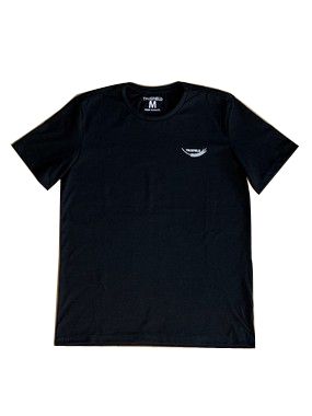 Camiseta masculina em algodão com decote careca com logo truefield